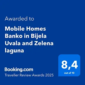 Mobile Homes Banko In Bijela Uvala And Zelena Laguna Mugeba